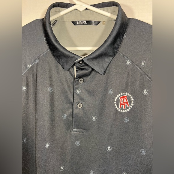UNRL Barstool Sports Performance Golf Polo Shirt All Over Print Mens Size XL - Picture 7 of 16